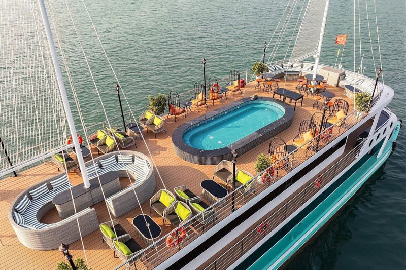 Amethyst Daily Cruise - 1 Day Luxury Halong Bay Tour from Hanoi